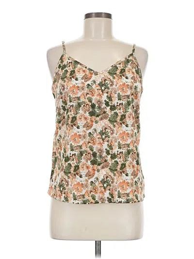 Pre-owned Shein Tank Top Gold Halter Neckline Tops