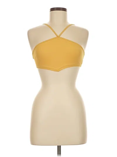 Pre-owned Shein Tank Top Gold Halter Neckline Tops