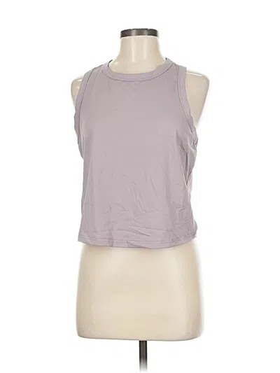 Pre-owned Shein Tank Top Gray Halter Neckline Tops