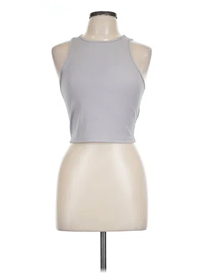 Pre-owned Shein Tank Top Gray Halter Neckline Tops