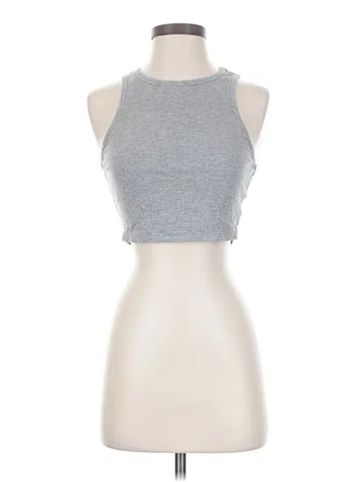 Pre-owned Shein Tank Top Gray Halter Neckline Tops