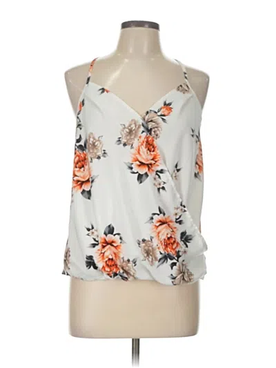 Pre-owned Shein Tank Top Gray Halter Neckline Tops