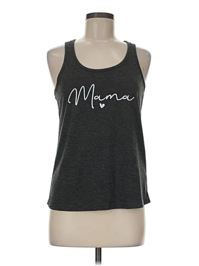 Pre-owned Shein Tank Top Gray Halter Neckline Tops
