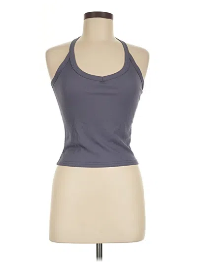 Pre-owned Shein Tank Top Gray Halter Neckline Tops