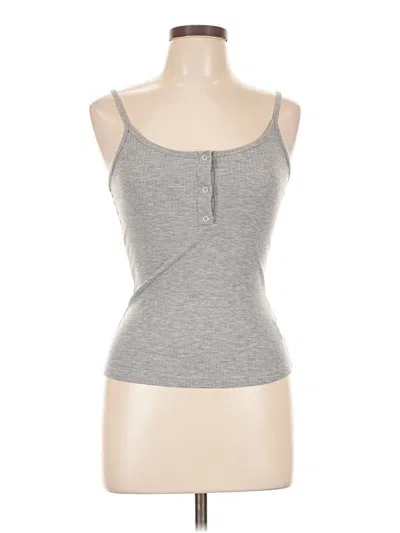 Pre-owned Shein Tank Top Gray Strapless Neckline Tops