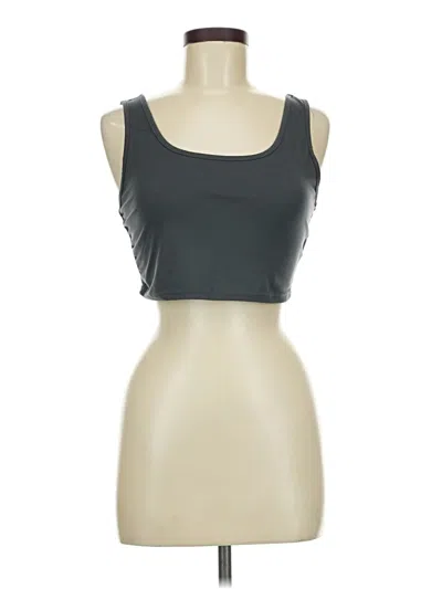Pre-owned Shein Tank Top Gray Strapless Neckline Tops