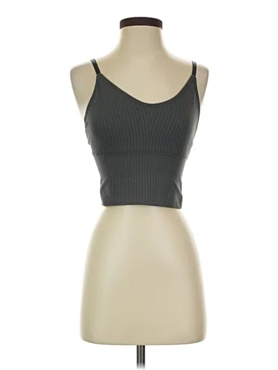 Pre-owned Shein Tank Top Gray Strapless Neckline Tops