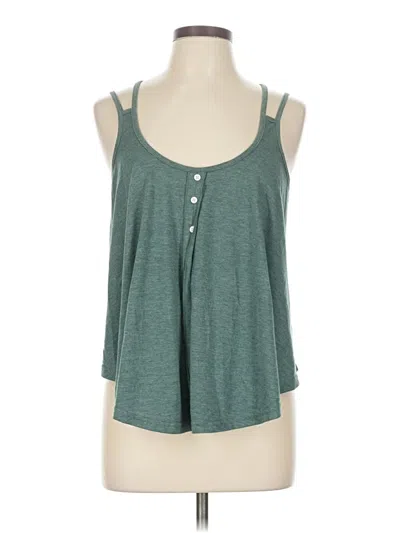 Pre-owned Shein Tank Top Green Halter Neckline Tops