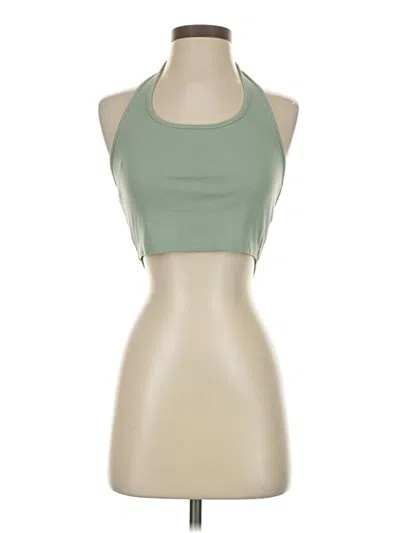 Pre-owned Shein Tank Top Green Halter Neckline Tops