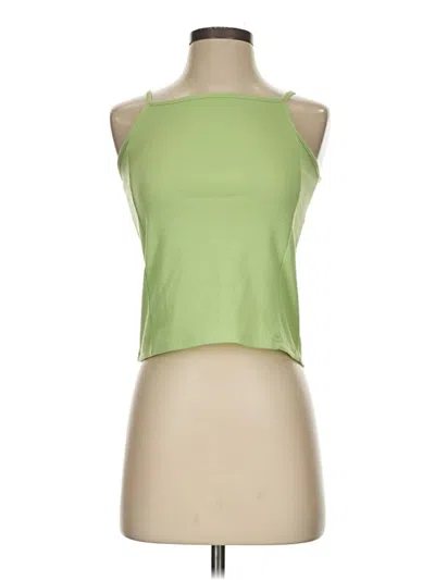Pre-owned Shein Tank Top Green Halter Neckline Tops