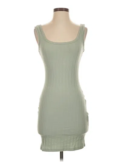 Pre-owned Shein Tank Top Green Strapless Neckline Tops