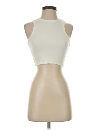 Pre-owned Shein Tank Top Ivory Halter Neckline Tops