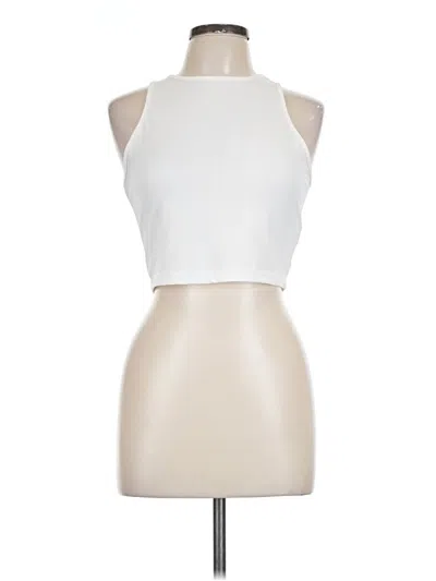 Pre-owned Shein Tank Top Ivory Halter Neckline Tops