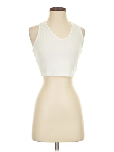 Pre-owned Shein Tank Top Ivory Halter Neckline Tops
