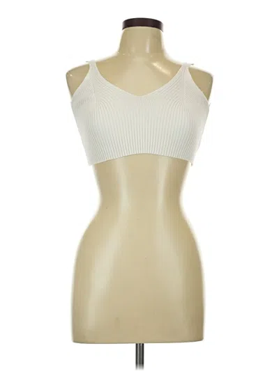 Pre-owned Shein Tank Top Ivory Halter Neckline Tops