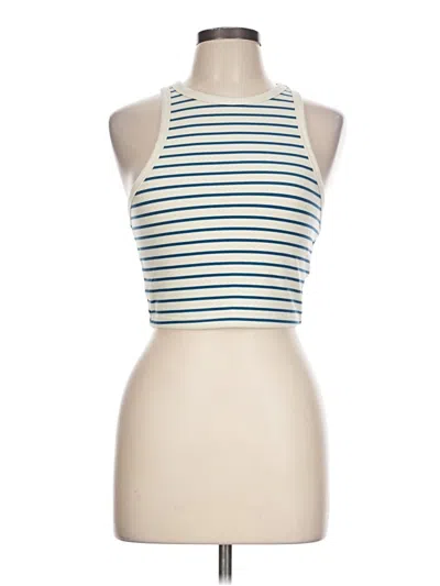 Pre-owned Shein Tank Top Ivory Halter Neckline Tops