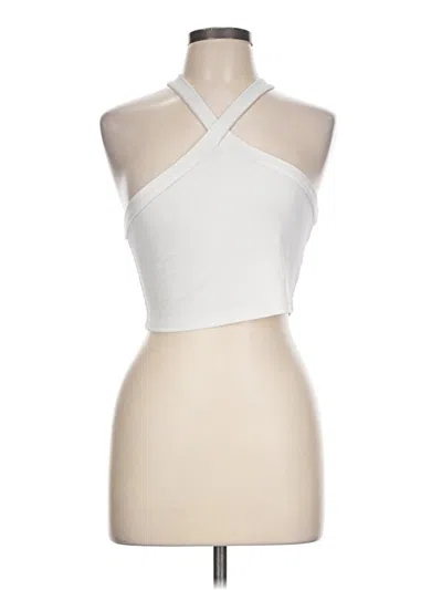 Pre-owned Shein Tank Top Ivory Halter Neckline Tops