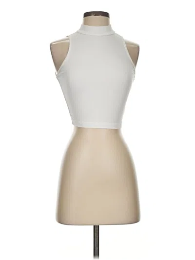 Pre-owned Shein Tank Top Ivory Halter Neckline Tops
