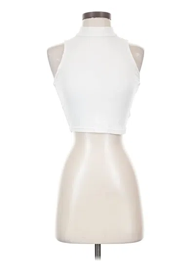 Pre-owned Shein Tank Top Ivory Halter Neckline Tops