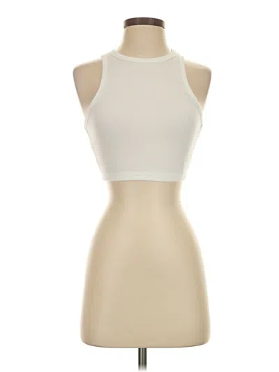 Pre-owned Shein Tank Top Ivory Halter Neckline Tops
