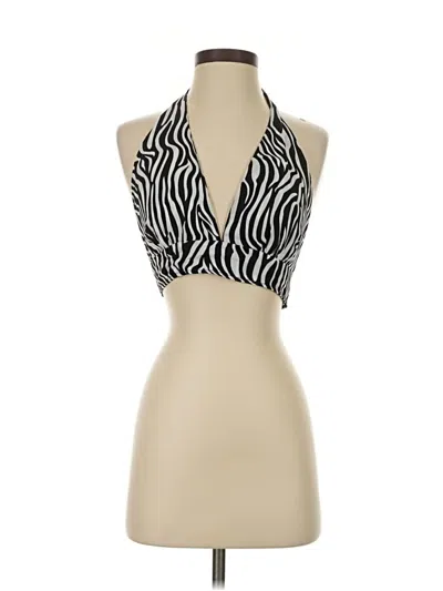 Pre-owned Shein Tank Top Ivory Halter Neckline Tops