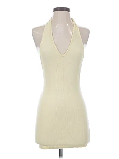 Pre-owned Shein Tank Top Ivory Halter Neckline Tops
