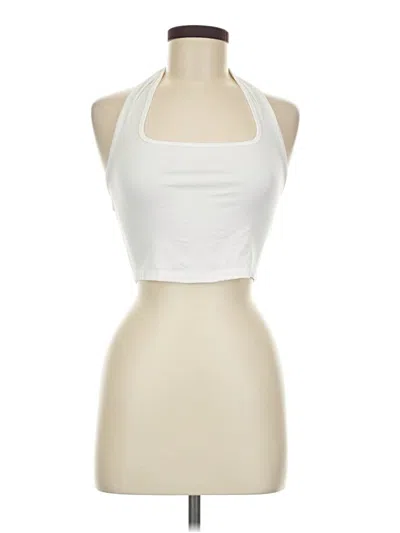 Pre-owned Shein Tank Top Ivory Halter Neckline Tops