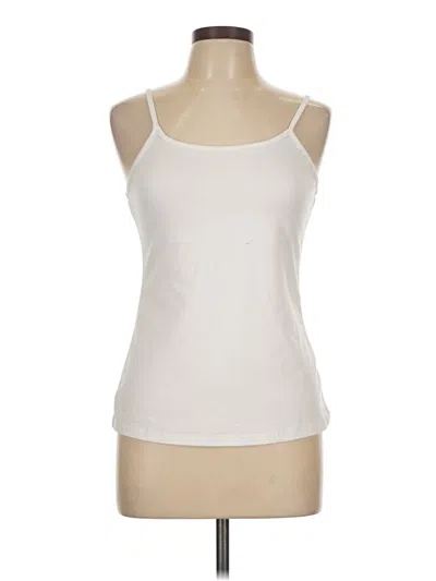 Pre-owned Shein Tank Top Ivory Halter Neckline Tops In White