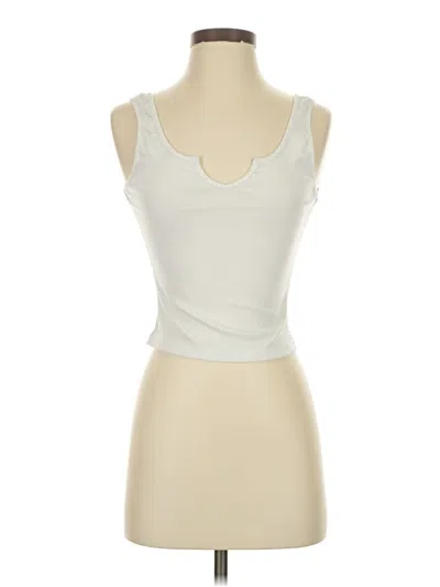 Pre-owned Shein Tank Top Ivory Strapless Neckline Tops