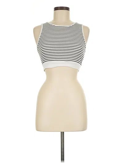 Pre-owned Shein Tank Top Ivory Strapless Neckline Tops