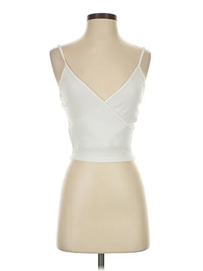 Pre-owned Shein Tank Top Ivory Strapless Neckline Tops