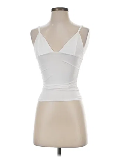 Pre-owned Shein Tank Top Ivory Strapless Neckline Tops