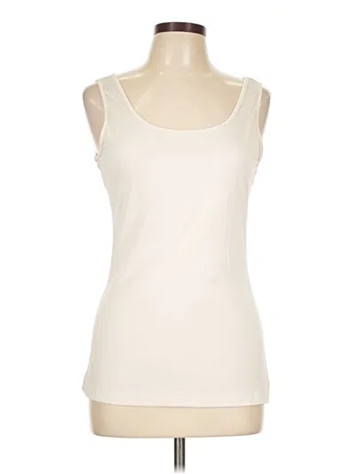 Pre-owned Shein Tank Top Ivory Strapless Neckline Tops