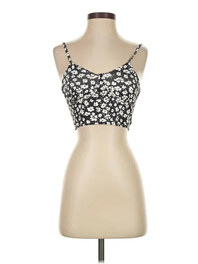 Pre-owned Shein Tank Top Ivory Strapless Neckline Tops In White