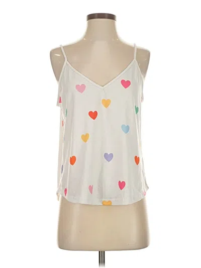 Pre-owned Shein Tank Top Ivory Sweetheart Neckline Tops