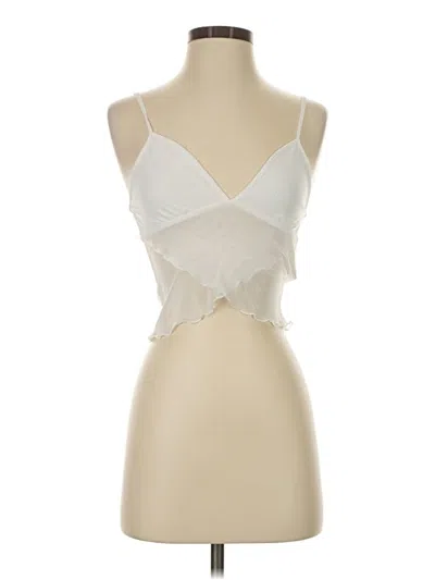 Pre-owned Shein Tank Top Ivory Sweetheart Neckline Tops