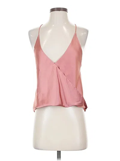 Pre-owned Shein Tank Top Orange Halter Neckline Tops