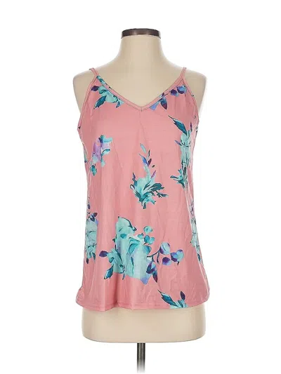 Pre-owned Shein Tank Top Pink Halter Neckline Tops