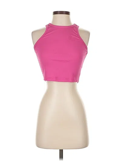 Pre-owned Shein Tank Top Pink Halter Neckline Tops