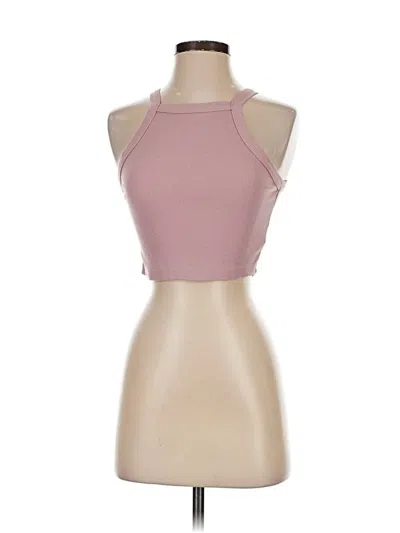 Pre-owned Shein Tank Top Pink Halter Neckline Tops