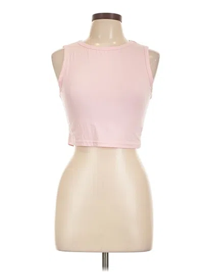 Pre-owned Shein Tank Top Pink Halter Neckline Tops