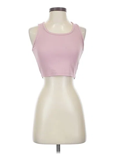 Pre-owned Shein Tank Top Pink Halter Neckline Tops