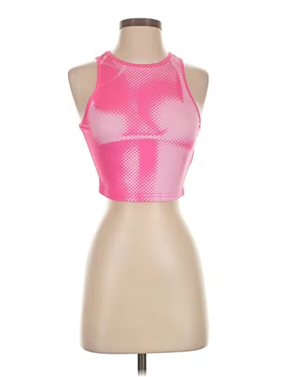 Pre-owned Shein Tank Top Pink Halter Neckline Tops