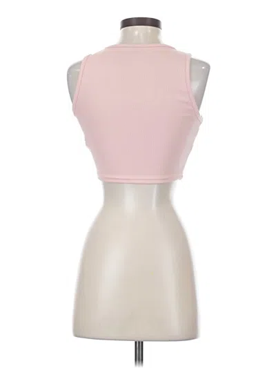 Pre-owned Shein Tank Top Pink Halter Neckline Tops