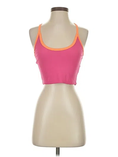 Pre-owned Shein Tank Top Pink Halter Neckline Tops