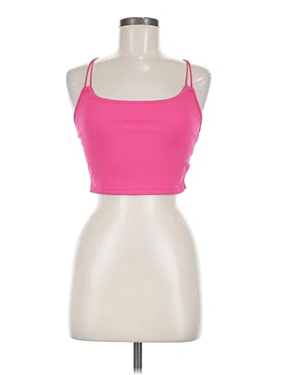 Pre-owned Shein Tank Top Pink Halter Neckline Tops