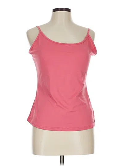 Pre-owned Shein Tank Top Pink Strapless Neckline Tops