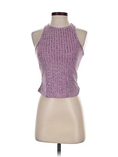 Pre-owned Shein Tank Top Purple Halter Neckline Tops