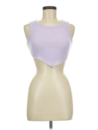Pre-owned Shein Tank Top Purple Halter Neckline Tops