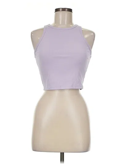 Pre-owned Shein Tank Top Purple Halter Neckline Tops